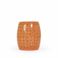 D2D Technologies 14.25 x 18 x 14.32 in. Lovell Garden Stool Orange D23283924